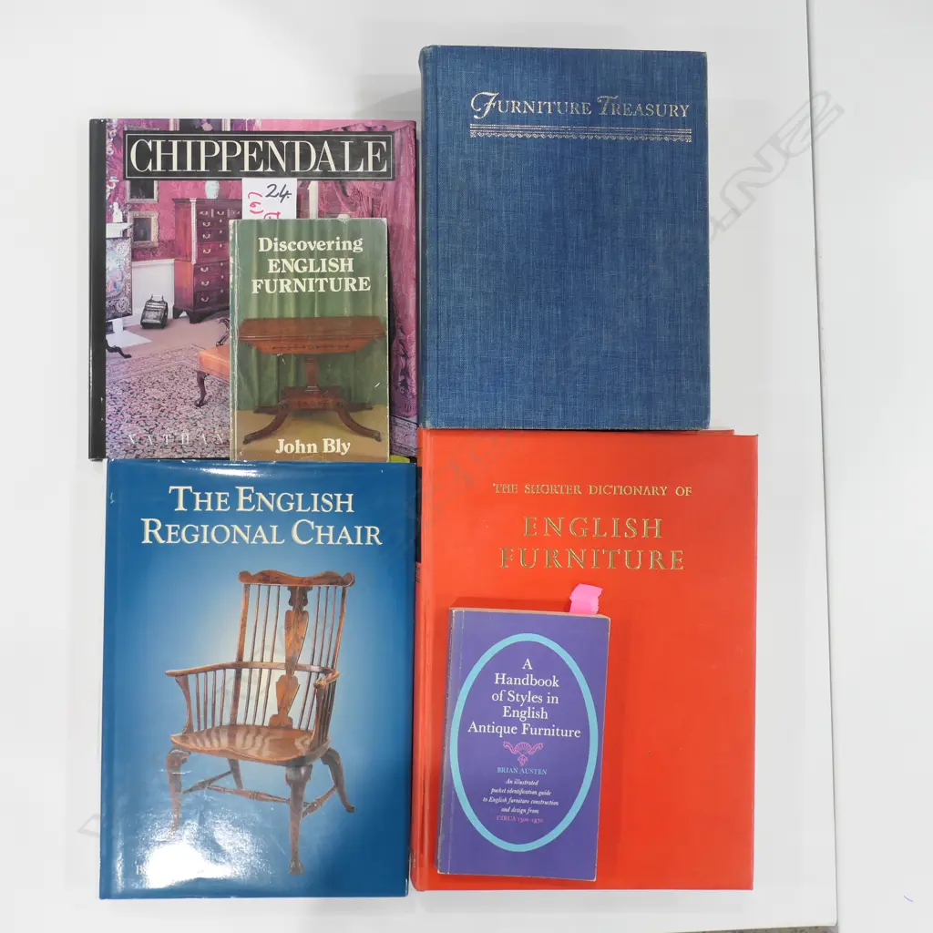 SIX PUBLICATIONS: ENGLISH FURNITURE Image 1++